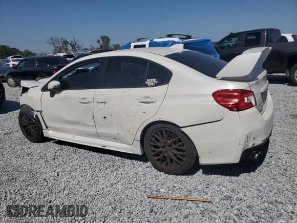 2017 Subaru WRX STI with VIN JF1VA2M6XH9801058, listed as a Copart auction lot 52530435 with Not provided miles and Salvage title. Bid and sale history available at DreamBid. Image 2.