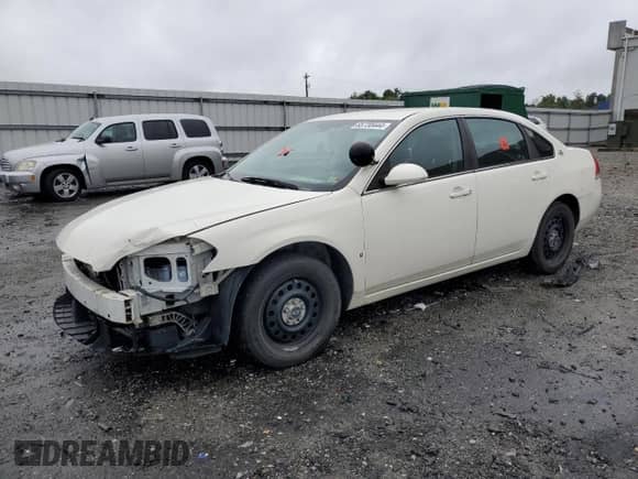 2008 Chevrolet Impala Police Police с VIN 2G1WS553381246375, выставлен на аукционе Copart как лот 65730444 с пробегом 120 547 миль миль и Списание • Salvage title. История ставок и продаж доступна на DreamBid. Изображение 1.