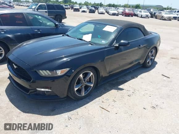 2015 Ford Mustang V6 with VIN 1FATP8EM3F5419688, listed as a IAAI auction lot 42843950 with 193,971 mi miles and . Bid and sale history available at DreamBid. Image 2.