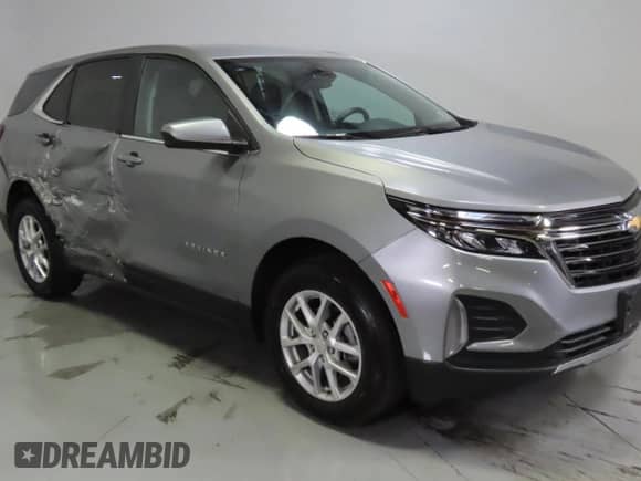 2024 Chevrolet Equinox LT с VIN 3GNAXUEG8RL308781, выставлен на аукционе Copart как лот 86177205 с пробегом 38 354 миль миль и Чистый • Clean title. История ставок и продаж доступна на DreamBid. Изображение 1.