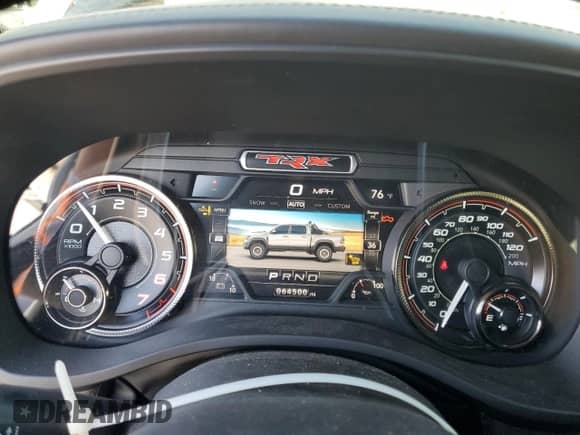 2022 Ram 1500 TRX с VIN 1C6SRFU91NN252416, выставлен на аукционе Copart как лот 85870095 с пробегом 64 500 миль миль и Списание • Salvage title. История ставок и продаж доступна на DreamBid. Изображение 9.