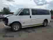 2006 Chevrolet Express Passenger with VIN 1GAHG35U861197751, listed as a Copart auction lot 70065115 with 108,579 mi miles and Salvage title. Bid and sale history available at DreamBid. Image 1.