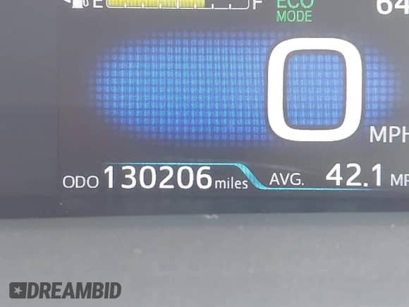 2016 Toyota Prius Two with VIN JTDKBRFU8G3506850, listed as a IAAI auction lot 43257568 with 130,206 mi miles and . Bid and sale history available at DreamBid. Image 15.