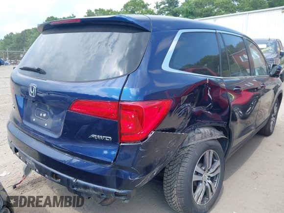 2017 Honda Pilot EX-L z VIN 5FNYF6H57HB048743, wystawiony jako IAAI lot #42788810 z przebiegiem 101 175 mil mil oraz . Historia ofert i sprzedaży dostępna na DreamBid. Obrazek 4.