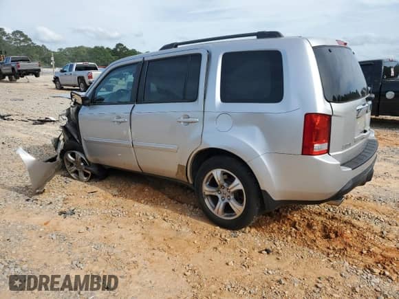 2013 Honda Pilot EX-L with VIN 5FNYF3H56DB016021, listed as a Copart auction lot 57233755 with 174,127 mi miles and Salvage title. Bid and sale history available at DreamBid. Image 2.