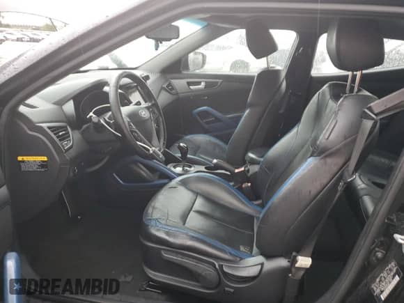 2013 Hyundai Veloster Turbo с VIN KMHTC6AE1DU166605, выставлен на аукционе Copart как лот 82369255 с пробегом 153 732 миль миль и Чистый • Clean title. История ставок и продаж доступна на DreamBid. Изображение 7.
