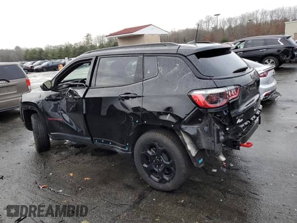 2023 Jeep Compass Trailhawk с VIN 3C4NJDDN0PT531177, выставлен на аукционе Copart как лот 84272324 с пробегом 14 778 миль миль и Списание • Salvage title. История ставок и продаж доступна на DreamBid. Изображение 2.