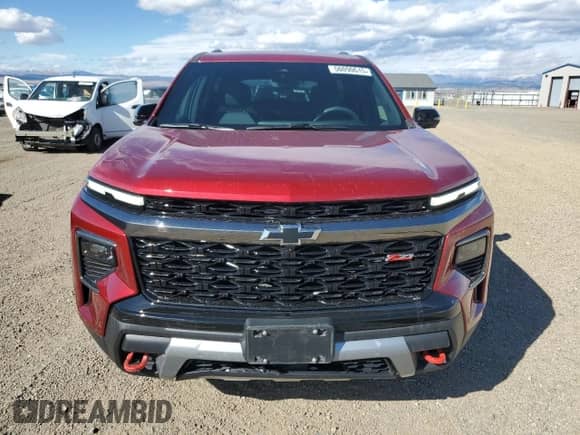 2024 Chevrolet Traverse AWD Z71 с VIN 1GNEVJKSXRJ178640, выставлен на аукционе Copart как лот 50090615 с пробегом 13 334 миль миль и Списание • Salvage title. История ставок и продаж доступна на DreamBid. Изображение 5.
