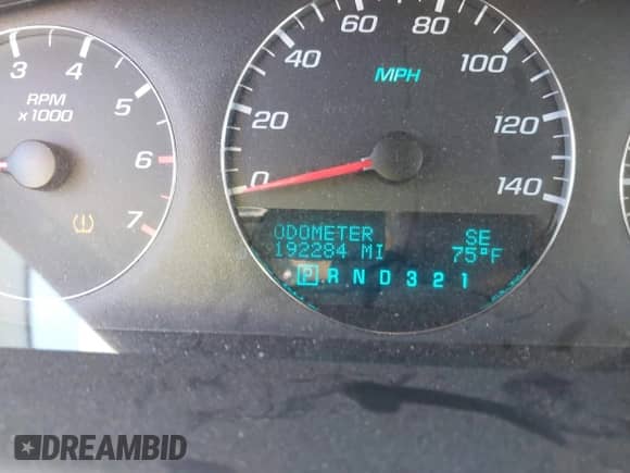 2007 Chevrolet Impala LT z VIN 2G1WT58K279103272, wystawiony jako IAAI lot #43508737 z przebiegiem 192 284 mil mil oraz . Historia ofert i sprzedaży dostępna na DreamBid. Obrazek 7.