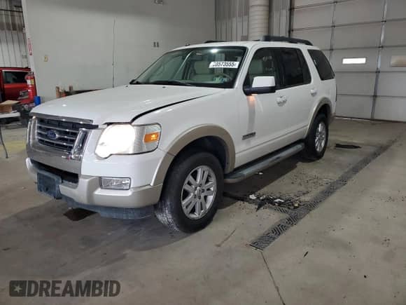 2008 Ford Explorer Eddie Bauer с VIN 1FMEU74E68UA46683, выставлен на аукционе Copart как лот 80573555 с пробегом 153 614 миль миль и Списание • Salvage title. История ставок и продаж доступна на DreamBid. Изображение 1.