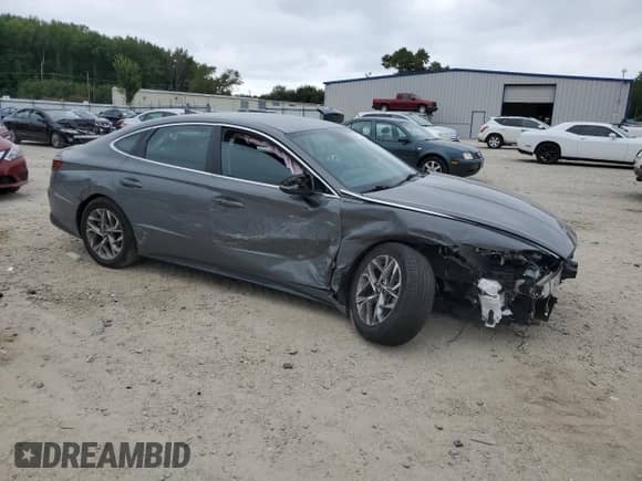 2023 Hyundai Sonata SEL с VIN KMHL64JA4PA311540, выставлен на аукционе Copart как лот 80010235 с пробегом 34 918 миль миль и Списание • Salvage title. История ставок и продаж доступна на DreamBid. Изображение 4.