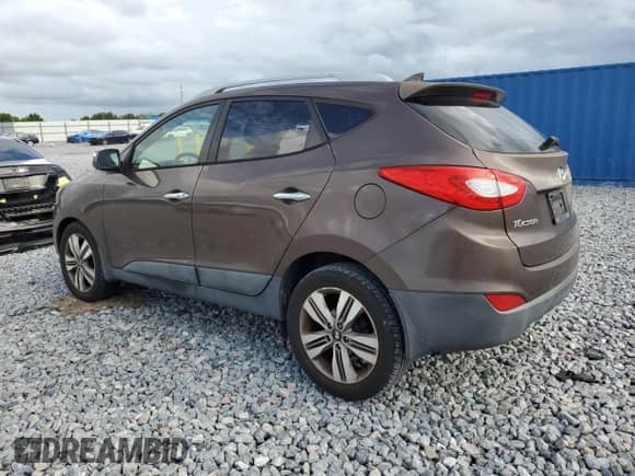 2015 Hyundai Tucson SE z VIN KM8JU3AG3FU989138, wystawiony jako Copart lot #85844735 z przebiegiem 131 721 mil mil oraz Szkoda całkowita • Salvage title. Historia ofert i sprzedaży dostępna na DreamBid. Obrazek 2.