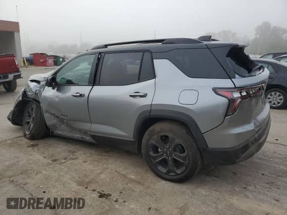2025 Chevrolet Equinox FWD LT с VIN 3GNAXHEG0SL113531, выставлен на аукционе Copart как лот 71979634 с пробегом Не указан миль и Списание • Salvage title. История ставок и продаж доступна на DreamBid. Изображение 2.
