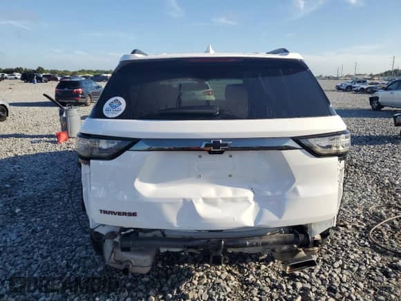 2019 Chevrolet Traverse Premier с VIN 1GNERKKW1KJ305696, выставлен на аукционе Copart как лот 70710375 с пробегом 118 993 миль миль и Списание • Salvage title. История ставок и продаж доступна на DreamBid. Изображение 6.