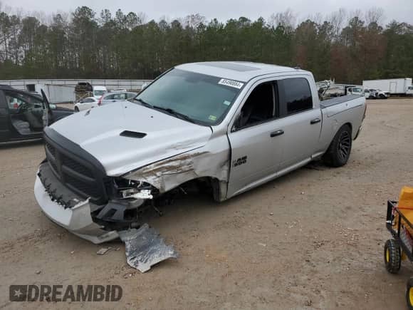 2017 Ram 1500 Sport with VIN 1C6RR7UT4HS809194, listed as a Copart auction lot 85490884 with 123,235 mi miles and Salvage title. Bid and sale history available at DreamBid. Image 1.