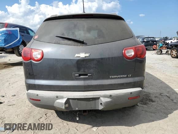 2011 Chevrolet Traverse 1LT с VIN 1GNKRGED6BJ283978, выставлен на аукционе Copart как лот 84005495 с пробегом 182 293 миль миль и Чистый • Clean title. История ставок и продаж доступна на DreamBid. Изображение 6.