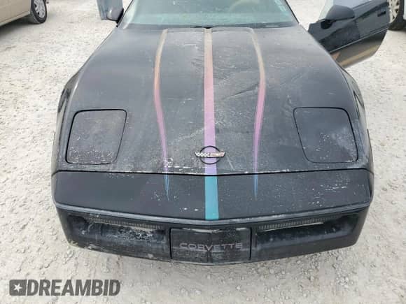 1986 Chevrolet Corvette with VIN 1G1YY0782G5100923, listed as a Copart auction lot 78320524 with Not provided miles and Salvage title. Bid and sale history available at DreamBid. Image 11.