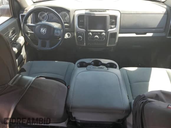 2019 Ram 1500 SLT with VIN 1C6RR7LTXKS582151, listed as a Copart auction lot 66226525 with 111,496 mi miles and Salvage title. Bid and sale history available at DreamBid. Image 8.