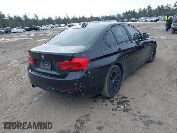 2016 BMW 3 Series 320i xDrive with VIN WBA8A3C54GK690632, listed as a IAAI auction lot 41637167 with 89,374 mi miles and . Bid and sale history available at DreamBid. Image 4.