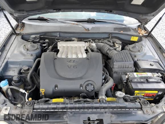 2004 Hyundai Sonata with VIN KMHWF25HX4A957069, listed as a Copart auction lot 56349275 with 184,083 mi miles and Salvage title. Bid and sale history available at DreamBid. Image 11.