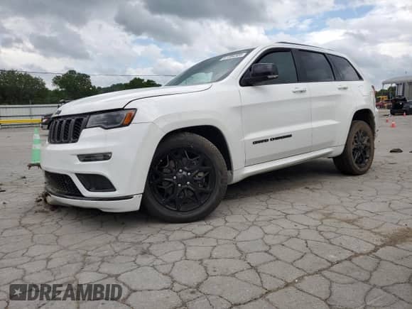 2021 Jeep Grand Cherokee Limited X with VIN 1C4RJEBG8MC802988, listed as a Copart auction lot 61394305 with 28,381 mi miles and Clean title. Bid and sale history available at DreamBid. Image 1.