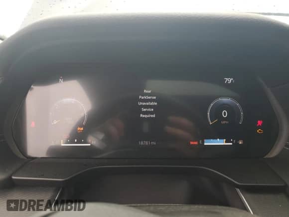 2023 Jeep Grand Cherokee Laredo with VIN 1C4RJKAG8P8806241, listed as a Copart auction lot 63772505 with 18,781 mi miles and Salvage title. Bid and sale history available at DreamBid. Image 9.