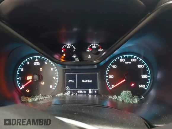 2020 Chevrolet Colorado 4WD Work Truck with VIN 1GCGTBEN1L1160859, listed as a IAAI auction lot 42605808 with 61,852 mi miles and . Bid and sale history available at DreamBid. Image 7.