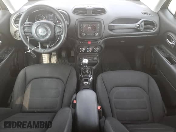 2017 Jeep Renegade Altitude with VIN ZACCJBBHXHPF20561, listed as a Copart auction lot 70382104 with 130,546 mi miles and Salvage title. Bid and sale history available at DreamBid. Image 8.