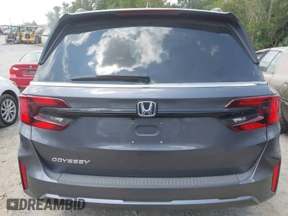 2025 Honda Odyssey EX-L с VIN 5FNRL6H69SB054895, выставлен на аукционе IAAI как лот 42776077 с пробегом 6 583 миль миль и . История ставок и продаж доступна на DreamBid. Изображение 16.