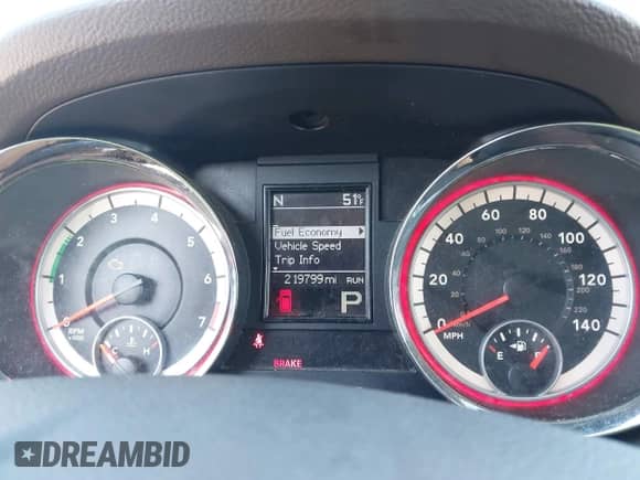 2013 Dodge Durango SXT with VIN 1C4RDJAG1DC695624, listed as a IAAI auction lot 43134491 with 219,799 mi miles and . Bid and sale history available at DreamBid. Image 7.