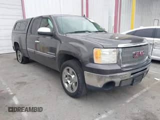 2010 GMC Sierra 1500 SLE with VIN 1GTSCVE01AZ148693, listed as a IAAI auction lot 41773453 with 106,733 mi miles and . Bid and sale history available at DreamBid. Image 1.