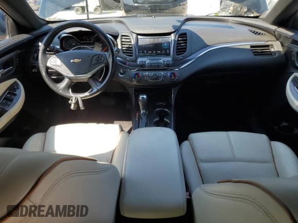 2018 Chevrolet Impala Premier with VIN 2G1125S34J9138983, listed as a Copart auction lot 63974215 with 103,441 mi miles and Salvage title. Bid and sale history available at DreamBid. Image 8.