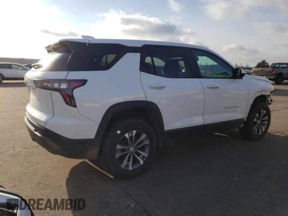 2025 Chevrolet Equinox AWD LT с VIN 3GNAXPEG6SL140145, выставлен на аукционе Copart как лот 84904814 с пробегом 5 350 миль миль и Списание • Salvage title. История ставок и продаж доступна на DreamBid. Изображение 3.