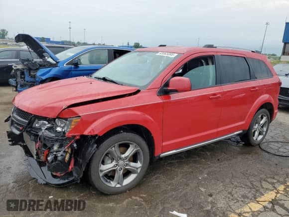 2017 Dodge Journey Crossroad Plus with VIN 3C4PDDGG6HT540769, listed as a Copart auction lot 63865085 with 100,167 mi miles and Clean title. Bid and sale history available at DreamBid. Image 1.