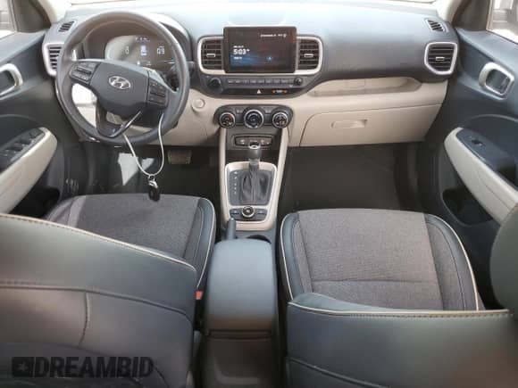 2023 Hyundai Venue Limited with VIN KMHRC8A37PU271299, listed as a Copart auction lot 65677704 with 15,645 mi miles and Salvage title. Bid and sale history available at DreamBid. Image 8.