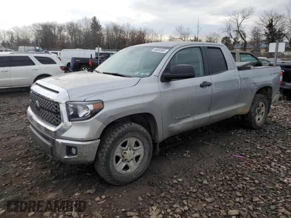 2019 Toyota Tundra SR с VIN 5TFUM5F18KX079687, выставлен на аукционе Copart как лот 46893985 с пробегом 111 149 миль миль и Списание • Salvage title. История ставок и продаж доступна на DreamBid. Изображение 1.