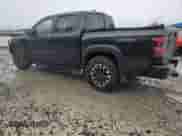 2023 Nissan Frontier Pro-X with VIN 1N6ED1EJ7PN646860, listed as a Copart auction lot 59143685 with 35,755 mi miles and Salvage title. Bid and sale history available at DreamBid. Image 2.