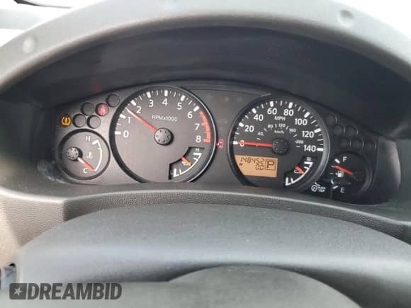 2008 Nissan Frontier SE with VIN 1N6AD06U38C447643, listed as a Copart auction lot 53454635 with 148,452 mi miles and Salvage title. Bid and sale history available at DreamBid. Image 9.