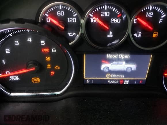 2021 Chevrolet Silverado 1500 RST с VIN 3GCUYEEL7MG482171, выставлен на аукционе Copart как лот 42620915 с пробегом 92 803 миль миль и Списание • Salvage title. История ставок и продаж доступна на DreamBid. Изображение 9.
