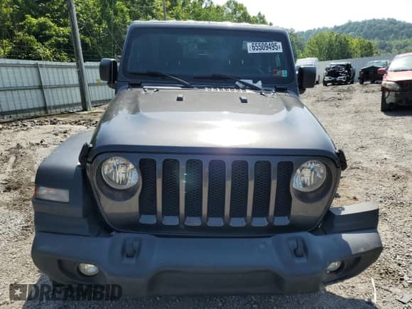2020 Jeep Wrangler Sport S with VIN 1C4GJXAN5LW263889, listed as a Copart auction lot 65509495 with 62,716 mi miles and Salvage title. Bid and sale history available at DreamBid. Image 5.
