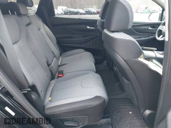 2022 Hyundai Santa Fe Blue with VIN KM8S2DA14NU057895, listed as a IAAI auction lot 42026027 with 25,564 mi miles and . Bid and sale history available at DreamBid. Image 8.