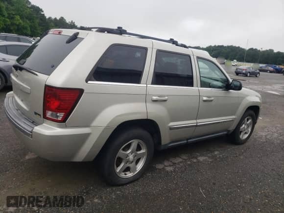 2007 Jeep Grand Cherokee Limited с VIN 1J8HS58P97C509761, выставлен на аукционе Copart как лот 55520165 с пробегом 152 707 миль миль и Чистый • Clean title. История ставок и продаж доступна на DreamBid. Изображение 3.