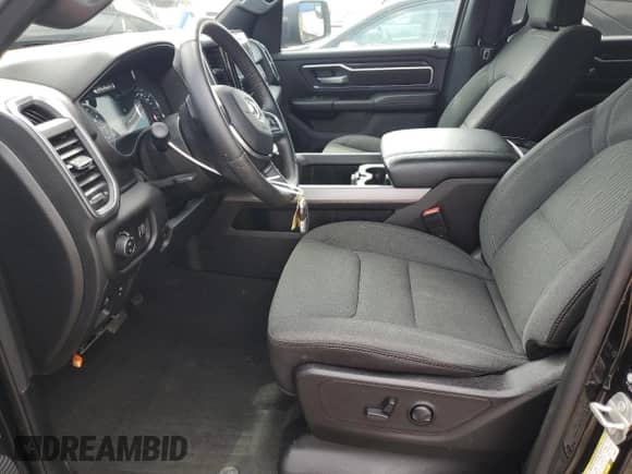 2024 Ram 1500 Big Horn with VIN 1C6SRFMT6RN148876, listed as a Copart auction lot 68363445 with 26,377 mi miles and Non repairable. Bid and sale history available at DreamBid. Image 7.