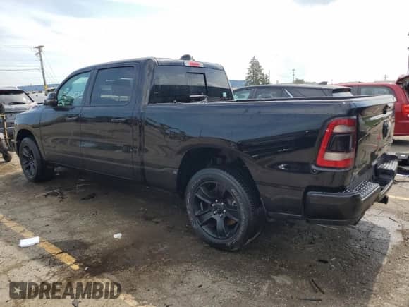 2024 Ram 1500 Big Horn with VIN 1C6SRFMT6RN148876, listed as a Copart auction lot 68363445 with 26,377 mi miles and Non repairable. Bid and sale history available at DreamBid. Image 2.