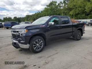 2023 Chevrolet Silverado 1500 LT z VIN 1GCUDDED7PZ334380, wystawiony jako Copart lot #70943935 z przebiegiem 23 024 mil mil oraz Szkoda całkowita • Salvage title. Historia ofert i sprzedaży dostępna na DreamBid. Obrazek 1.