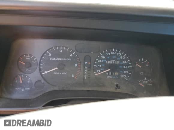 1995 Dodge RAM with VIN 3B7KC23W0SM135748, listed as a Copart auction lot 63104715 with 183,973 mi miles and Salvage title. Bid and sale history available at DreamBid. Image 9.