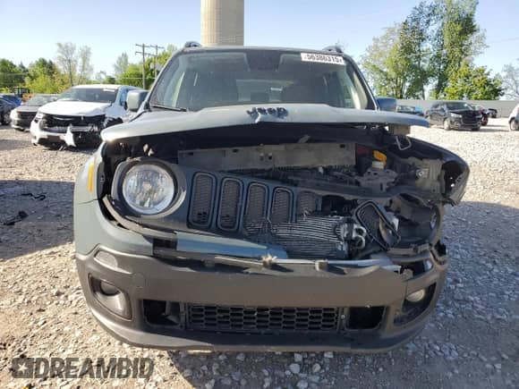 2018 Jeep Renegade Altitude with VIN ZACCJABB9JPJ03277, listed as a Copart auction lot 56386315 with 155,401 mi miles and Clean title. Bid and sale history available at DreamBid. Image 5.