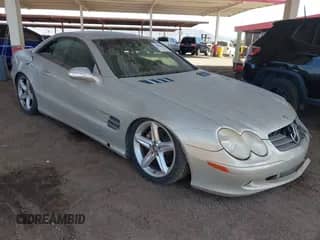 2003 Mercedes-Benz SL 500 с VIN WDBSK75F53F008054, выставлен на аукционе IAAI как лот 42506066 с пробегом Не указан миль и . История ставок и продаж доступна на DreamBid. Изображение 1.