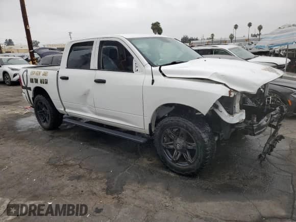 2018 Ram 1500 Express with VIN 1C6RR6KGXJS143660, listed as a Copart auction lot 65169985 with Not provided miles and Clean title. Bid and sale history available at DreamBid. Image 4.