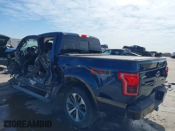 2016 Ford F-150 XLT with VIN 1FTEW1EGXGFD18960, listed as a IAAI auction lot 41784667 with Not provided miles and . Bid and sale history available at DreamBid. Image 3.